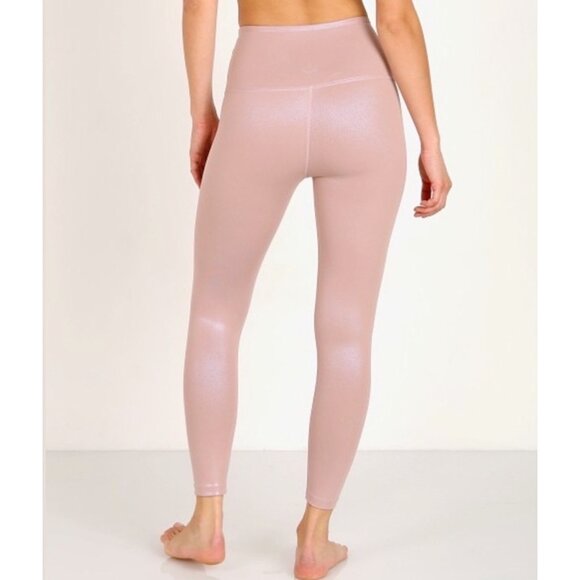 Beyond Yoga Brazen Blush Legging High Waist Shiny Finish - Picture 2 of 6